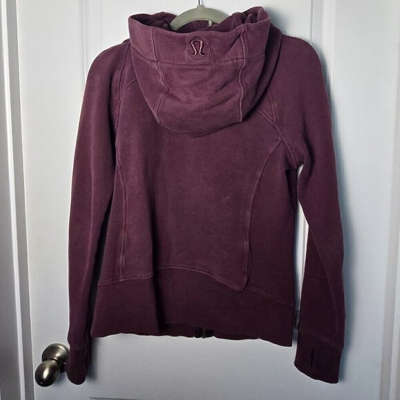 Lululemon Scuba Hoodie *Light Cotton Fleece - 6 Arctic Plum - Picture 4 of 9